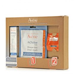 Avene Promo A-Oxitive Αντιοξειδωτικός Ορός Άμυνας 30ml & Δώρο A-Oxitive Mask 18ml & Avene Fluid SPF50 Ultra Legere 5ml - Avene