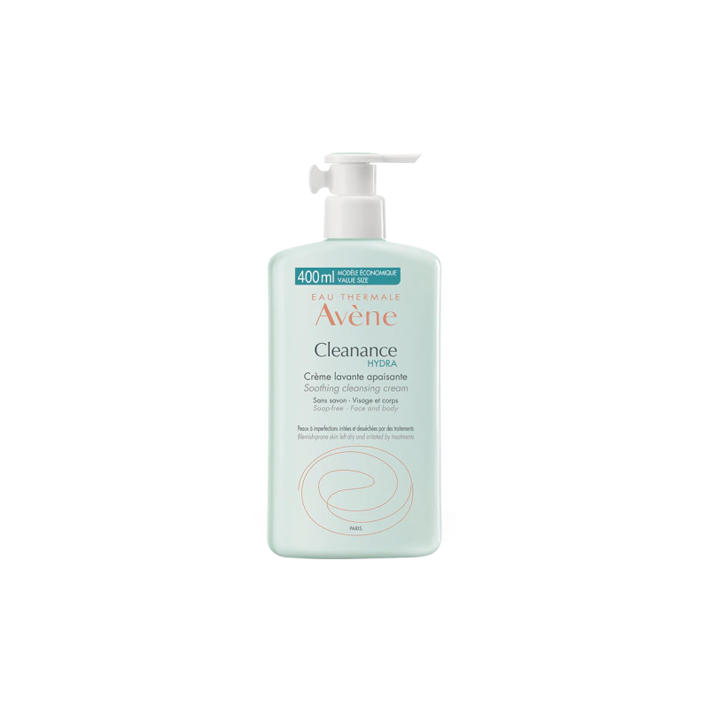 Avene Cleanance Hydra Soothing Cleansing Cream 400ml
