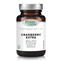 Power Of Nature Platinum Range Cranberry Extra 30 κάψουλες - Power Health