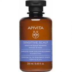 Apivita Sensitive Scalp Prebiotics & Honey Σαμπουάν Γενικής Χρήσης για Εύθραυστα Μαλλιά 250ml - Apivita