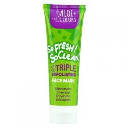Aloe Plus Colors Triple Exfoliating Face Mask-Μάσκα Προσώπου Τριπλής Δράσης, 60ml - Aloe + Colors