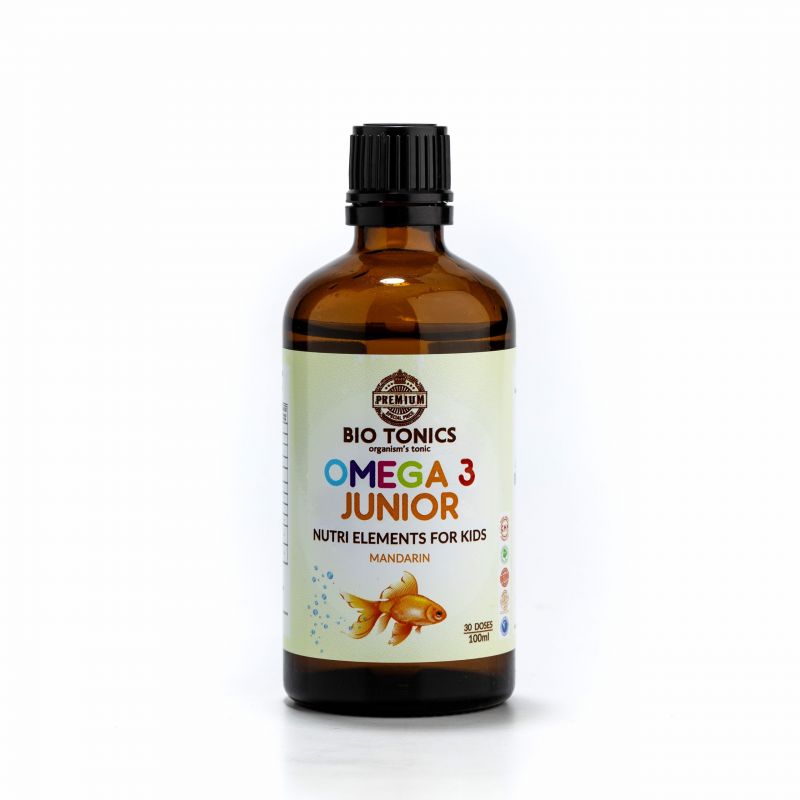 Bio Tonics Junior Omega Liquid 400iu 100 ml