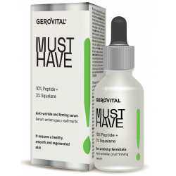 Gerovital Αντιρυτιδικός Ορός Σύσφιξης 10% Peptide + 3% Squalene 30ml - Gerovital