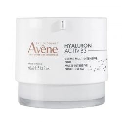 Avene Hyaluron Activ B3 Κρέμα Προσώπου Νυκτός με Υαλουρονικό Οξύ για Ενυδάτωση & Αντιγήρανση 40ml - Avene