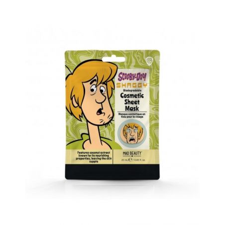 Mad Beauty Scooby Doo Cosmetic Sheet Mask Shaggy 1τμχ