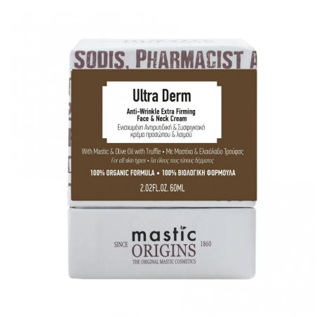 Mastic Origins Ultra Derm Ενισχυμένη Αντιρυτιδική & Συσφιγκτική Κρέμα Προσώπου & Λαιμού 60ml