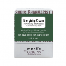 Mastic Origins Energizing Cream 24ωρη Ενυδατική Κρέμα Λάμψης 60ml