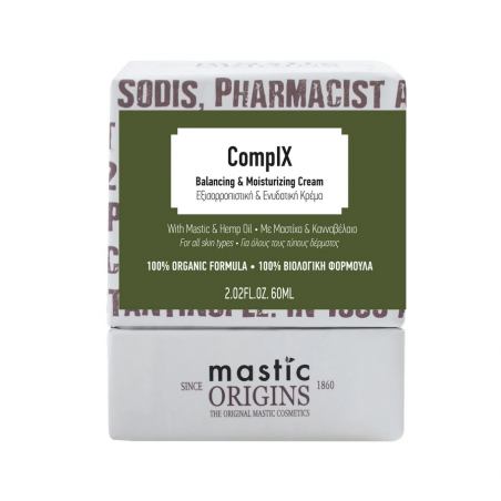 Mastic Origins ComplX Εξισορροπιστική & Ενυδατική Κρέμα Προσώπου 60ml