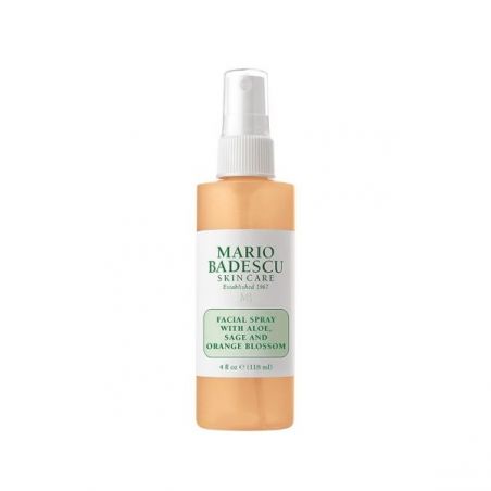 Mario Badescu Facial Spray with Aloe, Sage & Orange Blossom Ενυδατικό Σπρέυ Προσώπου με Αλόη 118 ml