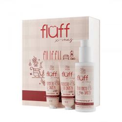 Fluff Face Care Set Fluffy Snow Limited Edition 1 Cleansing Gel 100ml , 1 Face Cream 30ml & 1 Face mask 30ml