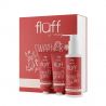 Fluff Face Care Set Sweet Dreams Limited Edition Face Mask 30ml, Face Cleansing Gel 100ml, Face Cream 30ml
