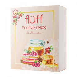 Fluff Body Care Set Festive Relax Limited Edition 1 Shower Gel 150ml & 1 Body Lotion 150ml - Fluff