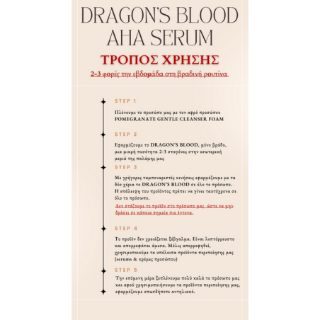 Aurora Dragon's Blood Aha Serum 30ml