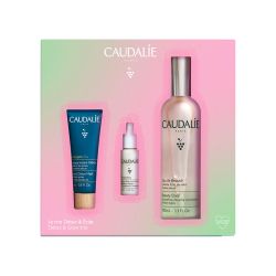 Caudalie Detox & Glow Beauty Elixir 100 ml + Vinoperfect Radiance Serum 10 ml + Vinergetic C+ Instant Detox Mask 15 ml - Caud...