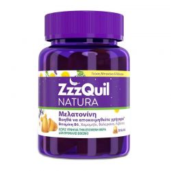 ZzzQuil Natura Συμπλήρωμα για τον Ύπνο Μάνγκο Μπανάνα 30 ζελεδάκια - ZzzQuil-Natura Sleep