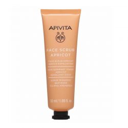 Apivita Face Scrub Κρέμα Ήπιας Απολέπισης με Βερύκοκο 50ml - Apivita