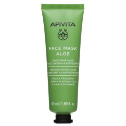Apivita Face Mask With Aloe Μάσκα Ενυδάτωσης με Αλόη 50ml. - Apivita