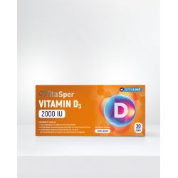 Vitasper Vitamin D3 2000 IU 30caps - PharmacyStories