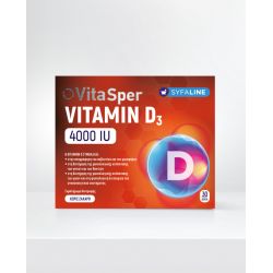 SyfaLine Vitamin D3 4000 IU 30caps
