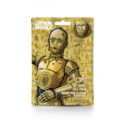 Mad Beauty Μάσκα Προσώπου για Ενυδάτωση 25ml Star Wars C3PO
