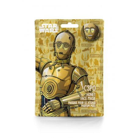 Mad Beauty Μάσκα Προσώπου για Ενυδάτωση 25ml Star Wars C3PO