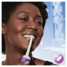 Oral-B Vitality Pro Duo Pack Black & Lilac Gift Edition Επαναφορτιζόμενες Ηλεκτρικές Οδοντόβουρτσες Μαύρη & Μωβ, 2 τεμάχια