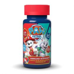 Nickelodeon Παιδική βιταμίνη Paw Patrol Immune Support Μήλο & Φραγκοστάφυλο 60 μασώμενα δισκία - Nickelodeon