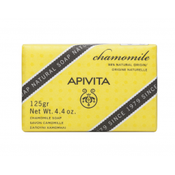 Apivita Natural Soap Chamomile 125gr Σαπούνι με Χαμομήλι - Apivita