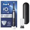 Oral-B iO Series 4 Ηλεκτρική Οδοντόβουρτσα με Χρονομετρητή, Αισθητήρα Πίεσης και Θήκη Ταξιδίου Black