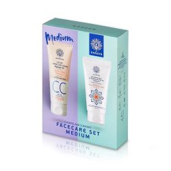 Garden Promo Color Correcting Cream CC Matte Face SPF30 Medium 50ml & Cleansing Gel Face & Eyes 50ml - Garden of Panthenols
