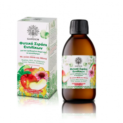 Garden Φυτικό Σιρόπι Ενηλίκων 200ml - Για Τον Ερεθισμένο Λαιμό & Το Κρυολόγημα Με Γεύση Μήλο & Μέντα - Garden of Panthenols