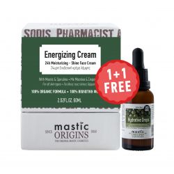 Mastic Origins Energizing Cream 60ml + Hydrative Drops 30ml - Mastic Origins