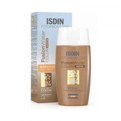Isdin Fusion Water Αντηλιακή Κρέμα Με Χρώμα Αργυρό, 50ml - Isdin