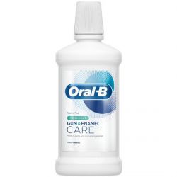 Oral-B Gum & Enamel Care Fresh Mint Στοματικό Διάλυμα με Γεύση Δροσερής Μέντας 500ml - Oral-B