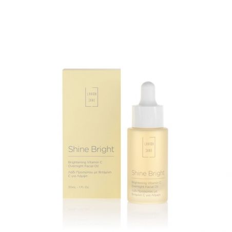 Lavish Care Shine Bright Brightening Vitamin C Overnight Facial Oil Λάδι Προσώπου με Βιταμίνη C για Λάμψη 30ml