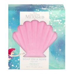 Mad Beauty Little Mermaid Shell Soap On a Rope 180g - Mad Beauty