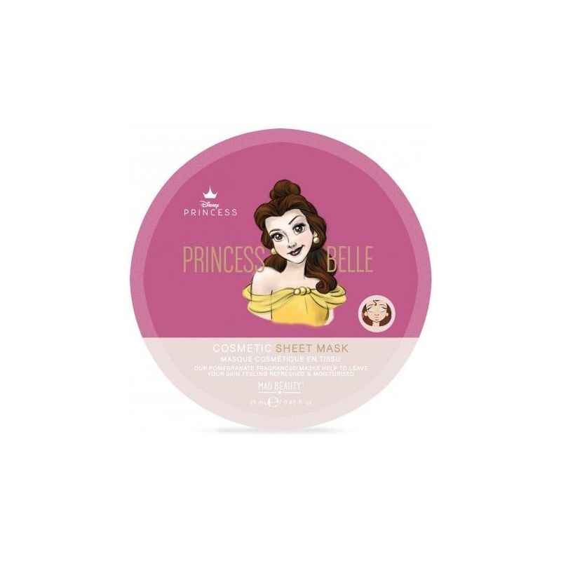Mad Beauty Face Mask Pure Princess Belle 1τμχ
