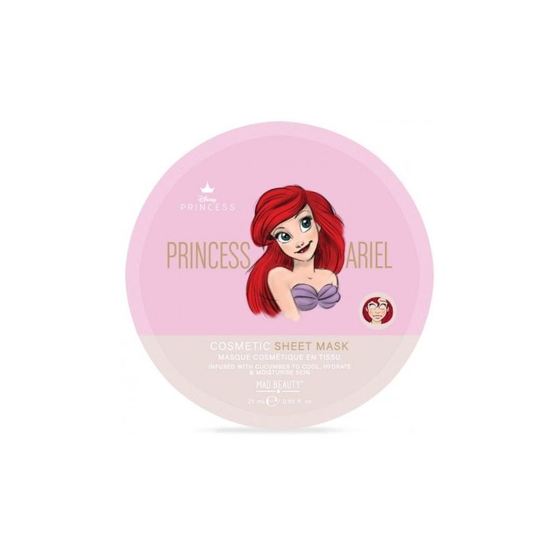 Mad Beauty Face Mask Pure Princess Ariel 1τμχ