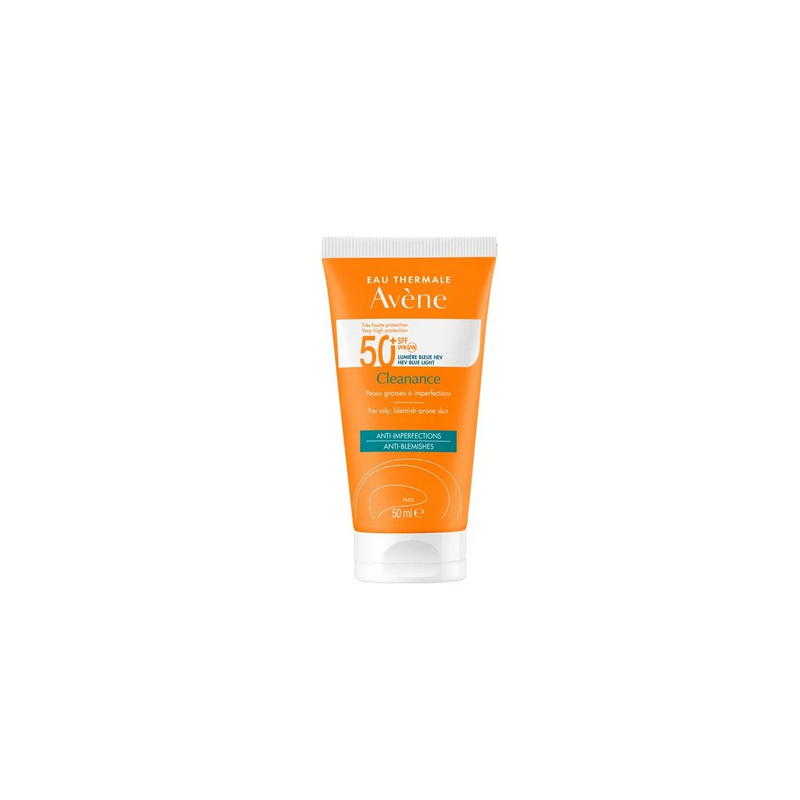 Avene Cleanance SPF50+ Sunscreen 50ml Αντηλιακή Προσώπου, Δέρμα με Τάση Ακμής