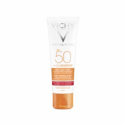 Vichy Ideal Soleil Anti Ageing Αντηλιακή Κρέμα Προσώπου με Αντιγηραντική Δράση SPF50 50ml - Vichy