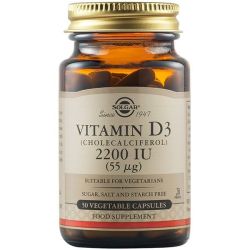 Solgar Vitamin D3 2200IU 50 Caps