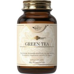 Sky Premium Life Green Tea Εκχύλισμα Πράσινου Τσαγιού 60tabs
