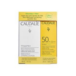 Caudalie Vinoperfect Serum Promo Set, Πακέτο Προσφοράς με Ορό Προσώπου κατά των Καφε Κηλίδων 30ml & Δώρο Αντηλιακό SPF50 25ml...