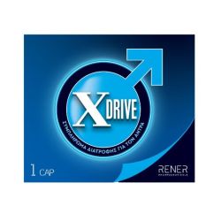 Xdrive για τη Βελτίωση της Σεξουαλικής Απόδοσης και Ενέργειας του Άντρα 1caps - Rener Pharmaceuticals