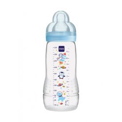 Mam Μπιμπερό 330ml Easy Active Baby Bottle 4m+ Μπλε 361S