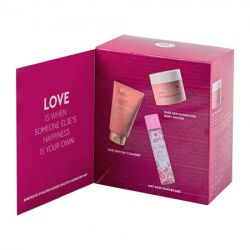 Panthenol Extra Promo Love Bare Skin 3in1 Cleanser 200ml + Body Mousse & Rose Powder Kiss 100ml