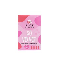Aloe Colors So Velvet Gift Set (Mist 100ml & Body Cream 100ml)