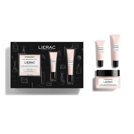 Lierac Promo Hydragenist Set Rehydrating Radiance Cream-Gel & Δώρο Rehydrating Eye Cream 7.5ml & Rehydrating Serum 15ml