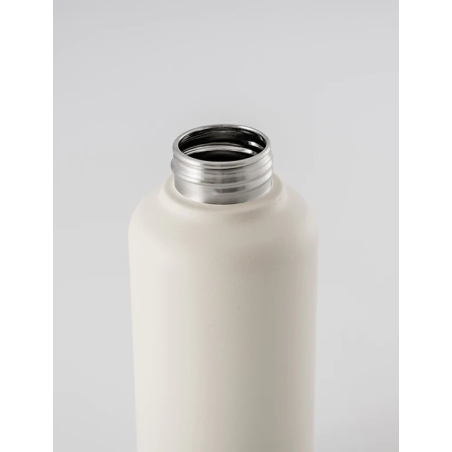 Equa Timeless Off-White Μπουκάλι Από Ανοξείδωτο Ατσάλι 600ml