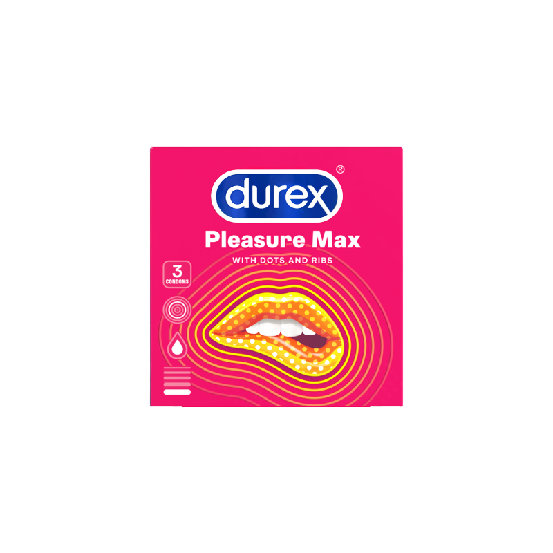 Durex Pleasure Max 3τμχ